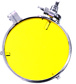 !!DISC!!CHAMPION 25MM CLIP-ON COLOR FILTER (YELLOW)                 