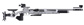 Feinwerkbau (FWB) Mod. 900 ALU Competition Air Rifle SILVER (Small - Right Grip)