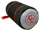 CC RED/GRAY/BLACK KNEELING ROLL - FILLED W/ PLASTIC BEADS   