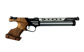 !LIMITED! PARDINI K12 (Silver BBL Shroud) AIR PISTOL W/ ABSORBER & 2 CYLINDERS (MED-RIGHT)